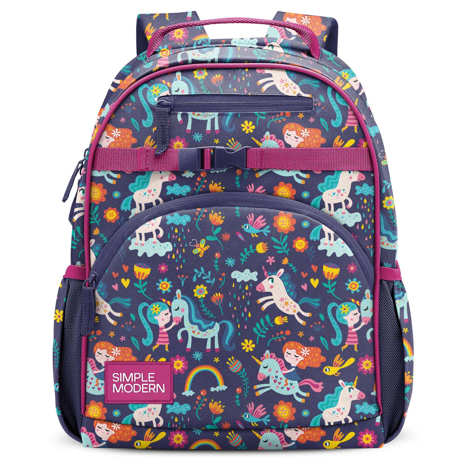 Fletcher Kids' Backpack - Medium - Unicorn Rainbows