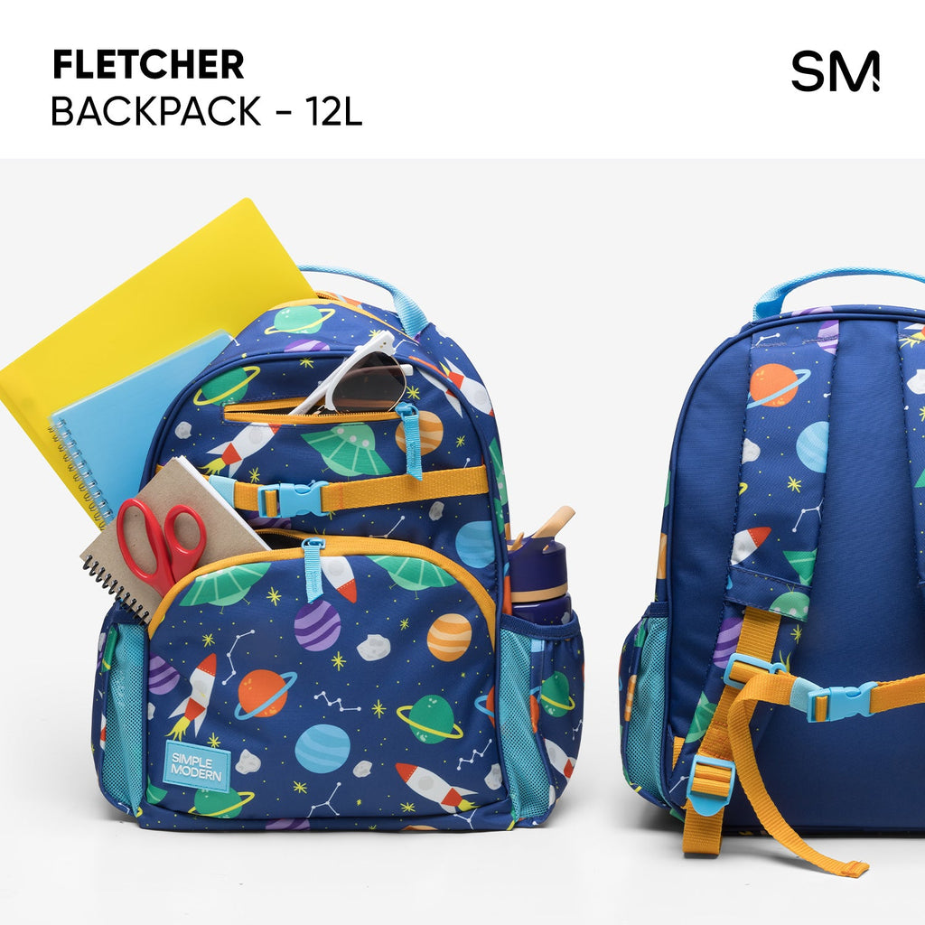 Fletcher Kids' Backpack - Medium - Unicorn Rainbows