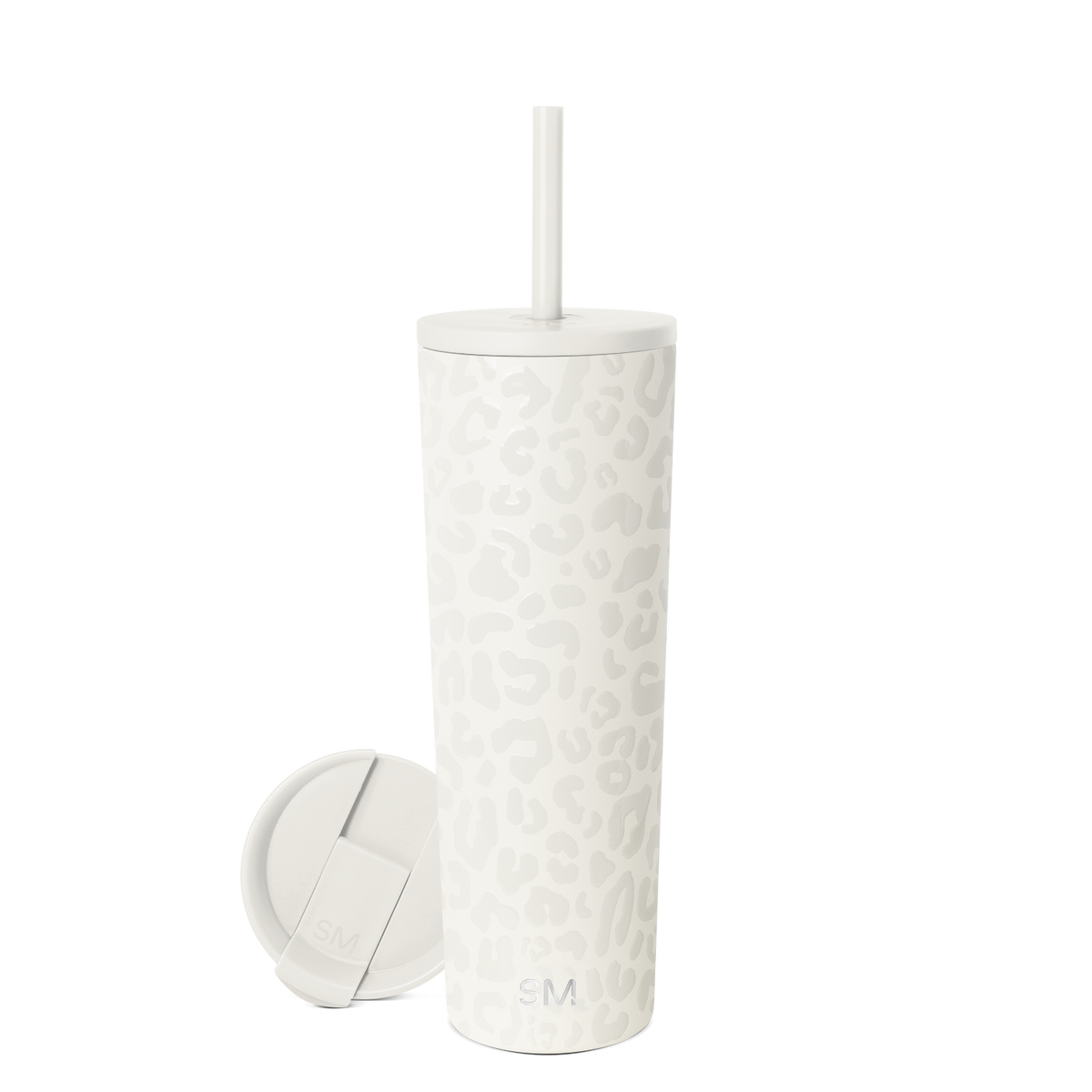 Classic Tumbler - Cream Leopard 28oz