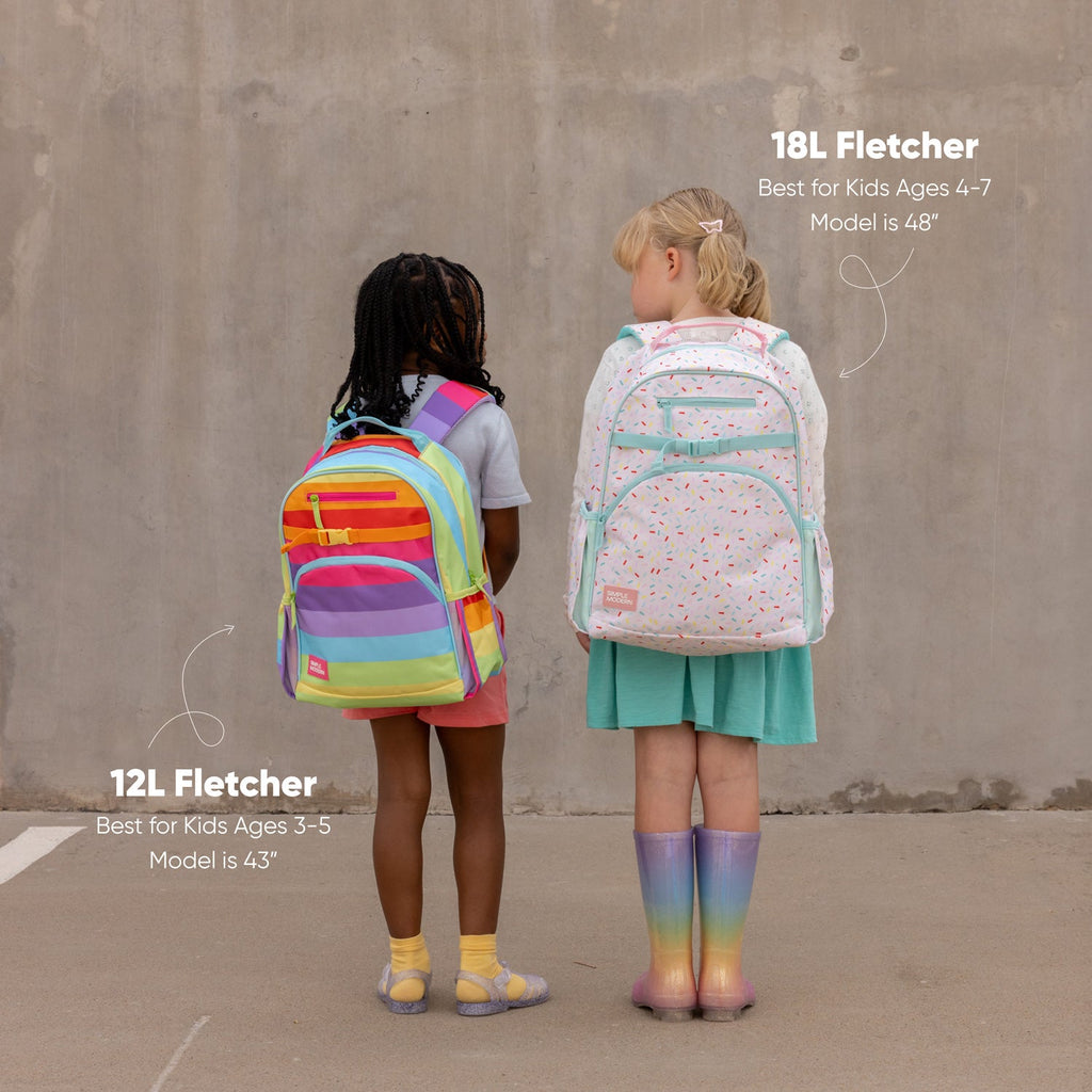 Fletcher Kids' Backpack - Medium - Unicorn Rainbows