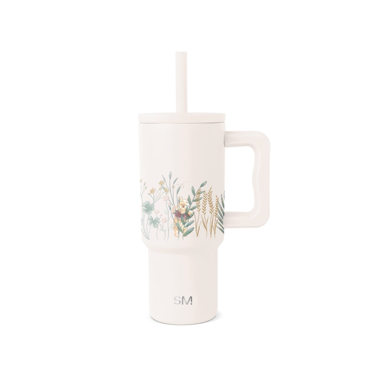 Trek Kids Tumbler with Silicone Straw Lid - Winnie The Pooh In The Wilderness 24 Oz